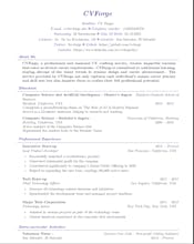 CVForge - Craft Outstanding Resumes gallery image
