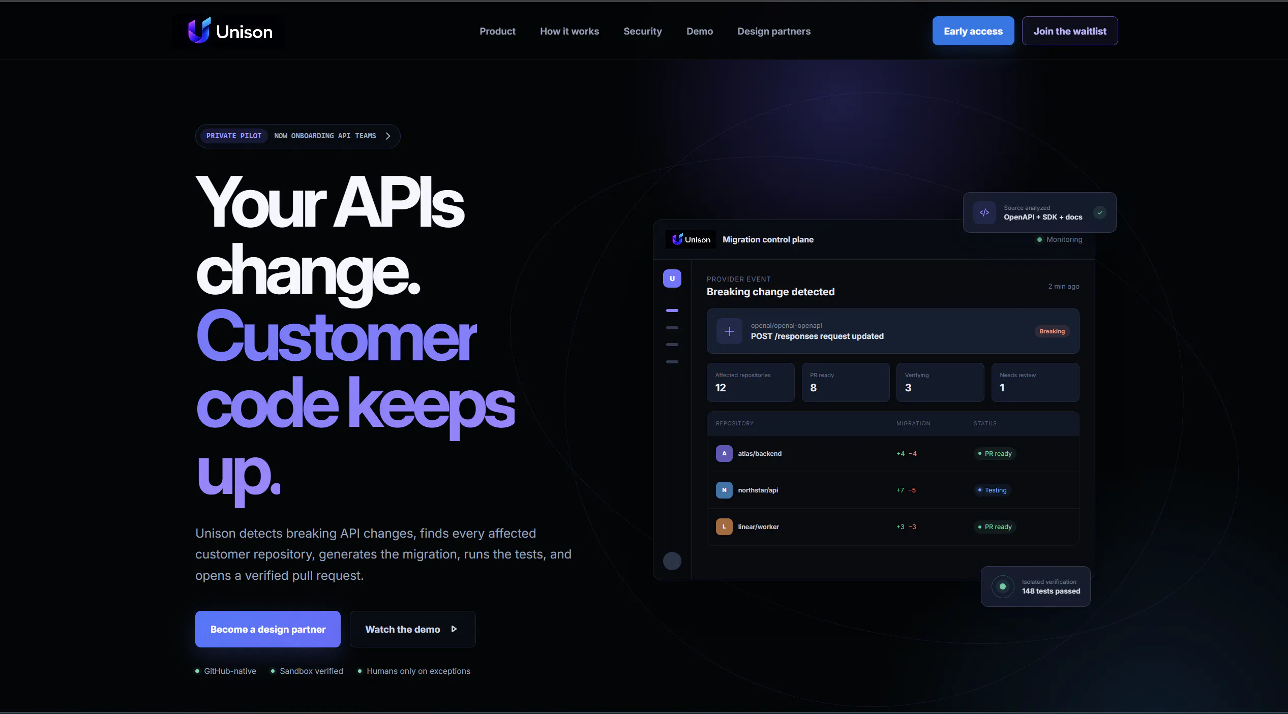 Unison: Self-Maintaining APIs gallery image