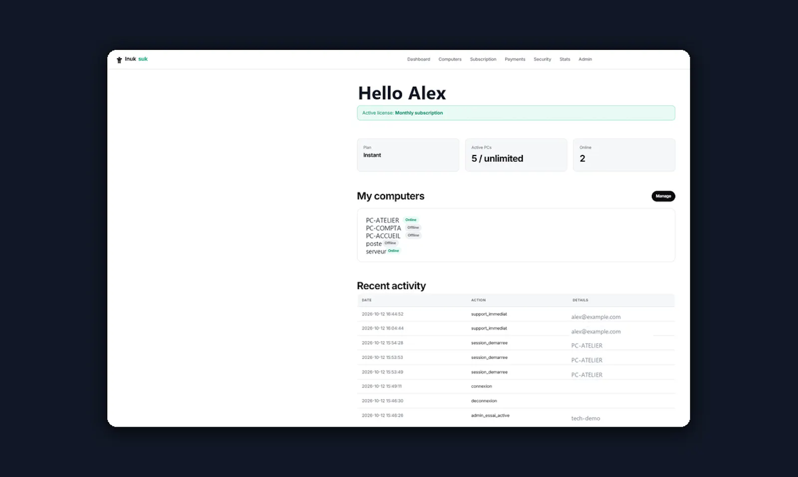 Inuksuk Remote Support screenshot 3
