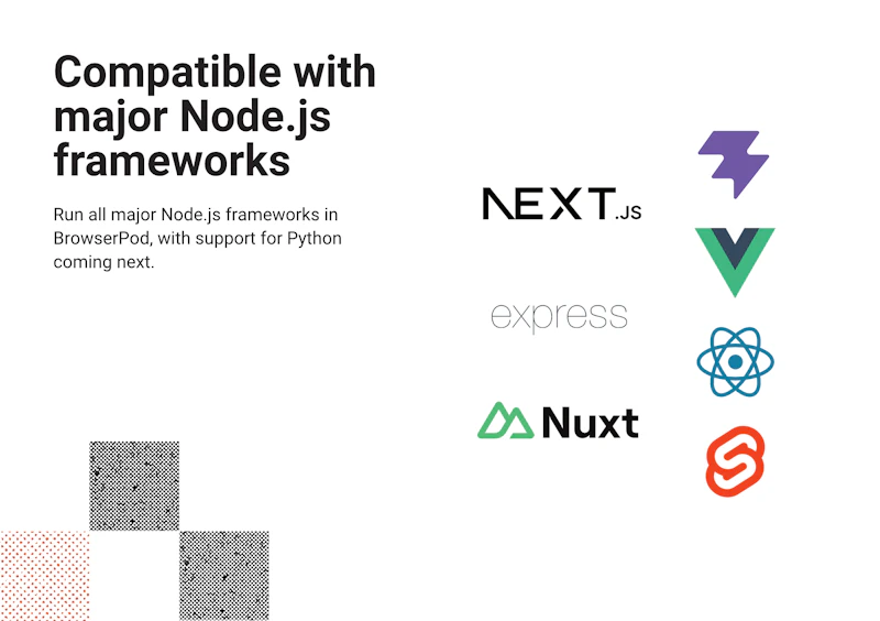 BrowserPod for Node.js  screenshot 6