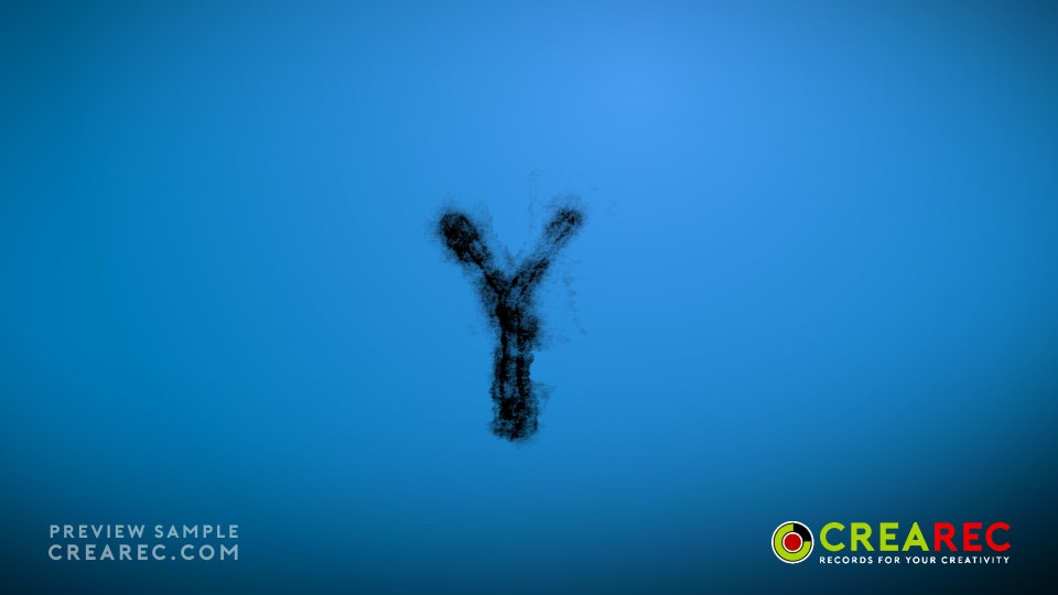 Ink Alphabet Animated stock footage text gallery image