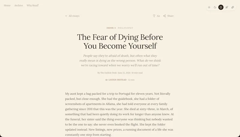 The Dailicle screenshot 3