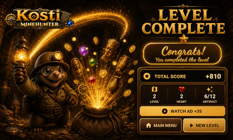 Kosti - Mine Hunt screenshot 8