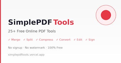 SimplePDF Tools gallery image