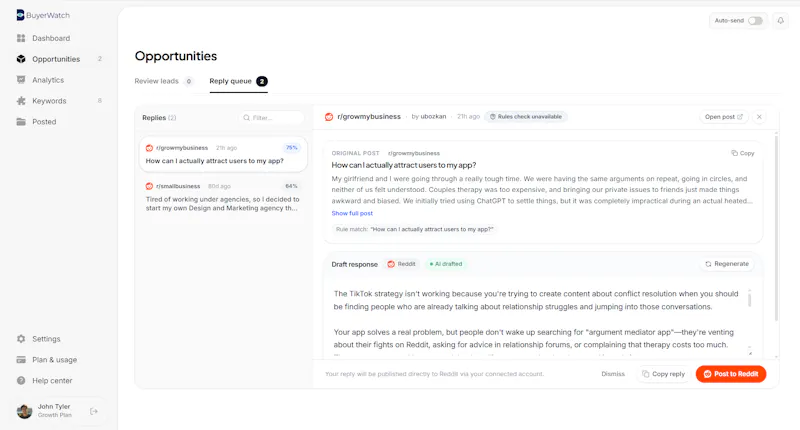 BuyerWatch screenshot 3