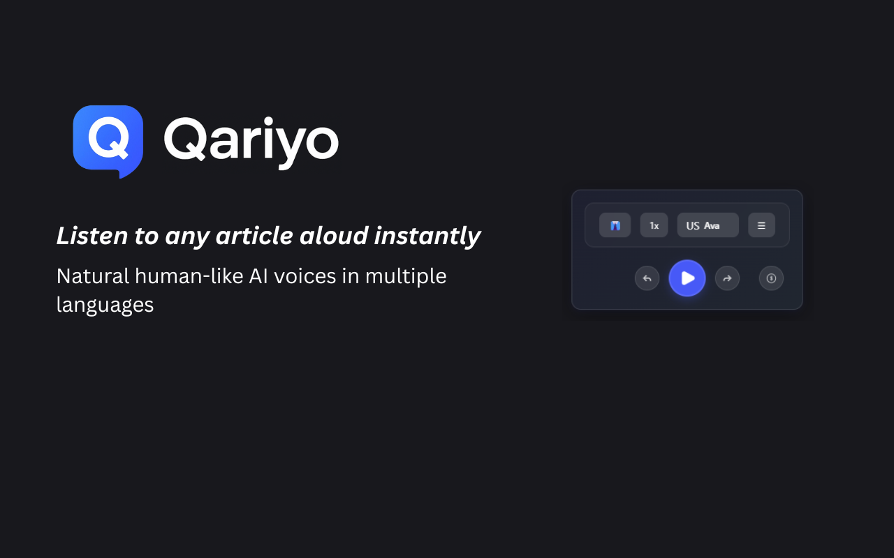 Média Guérison: lecteur de voix de texte à la parole - Une extension pour écouter des articles avec des voix de type humain 2