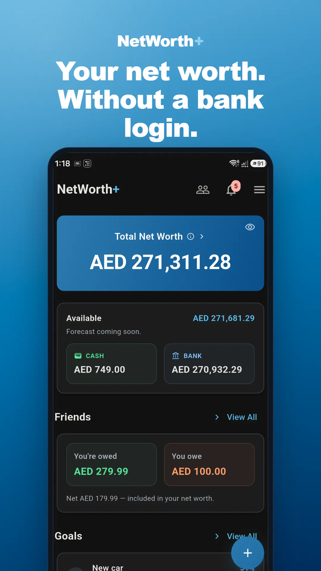 NetWorth+ | Net Worth Tracker gallery image