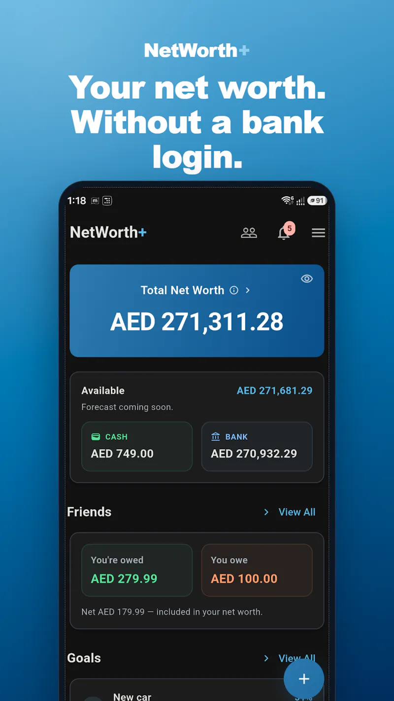 NetWorth+ | Net Worth Tracker screenshot 2