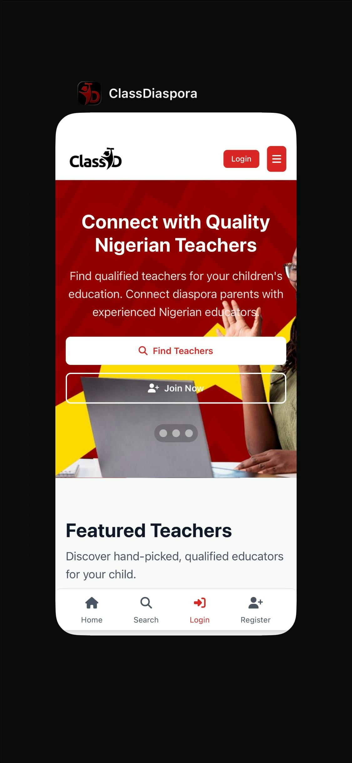 Class Diaspora - Screenshot 4 showing product features and functionality
