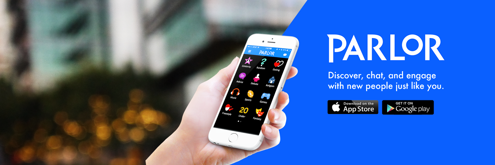 ProductHunt banner for @parlor