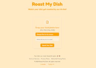 Roast my dish gallery image