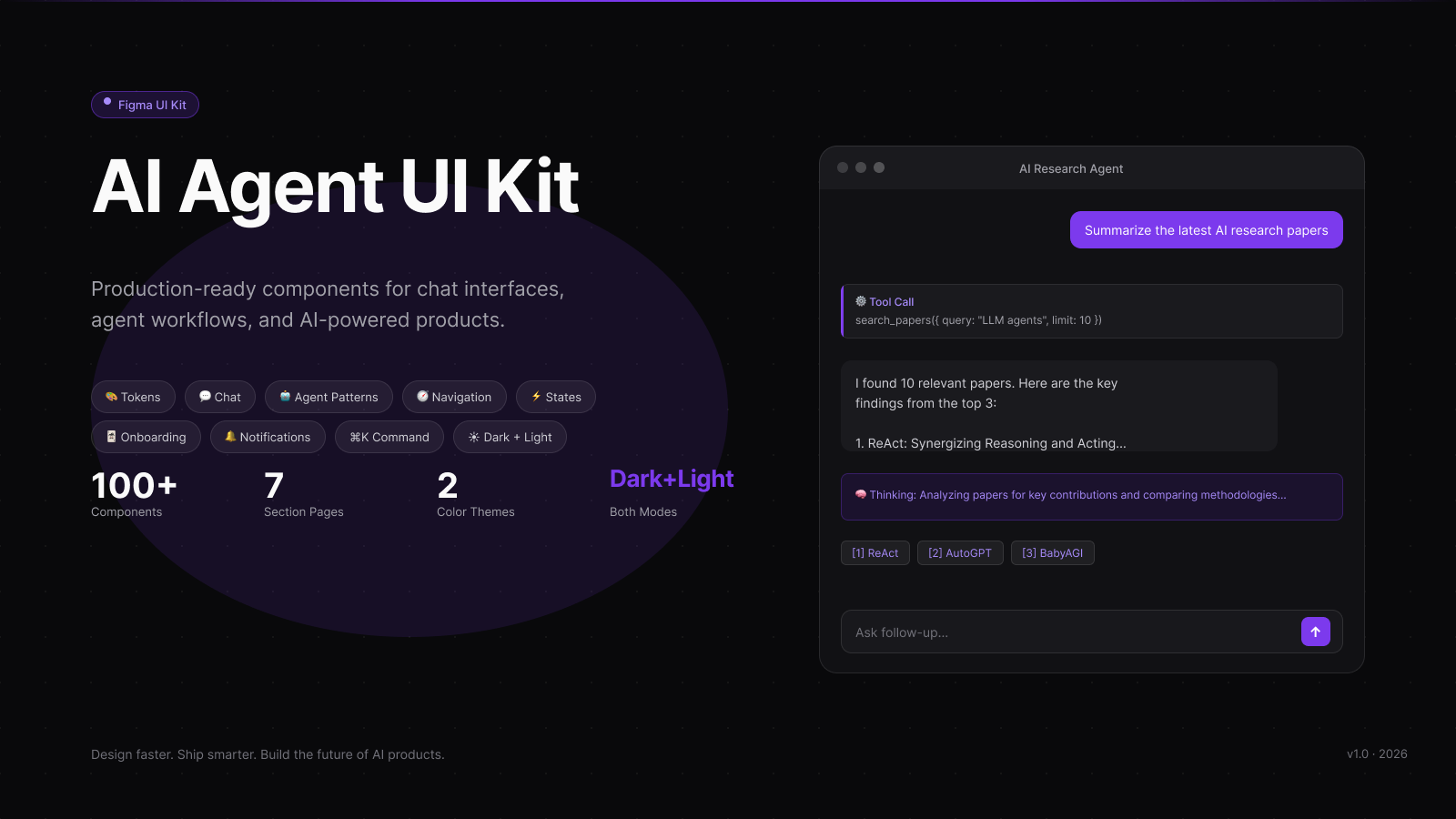 AI Agent UI Kit