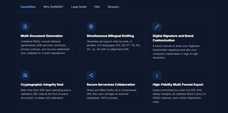 DraftB2B screenshot 4