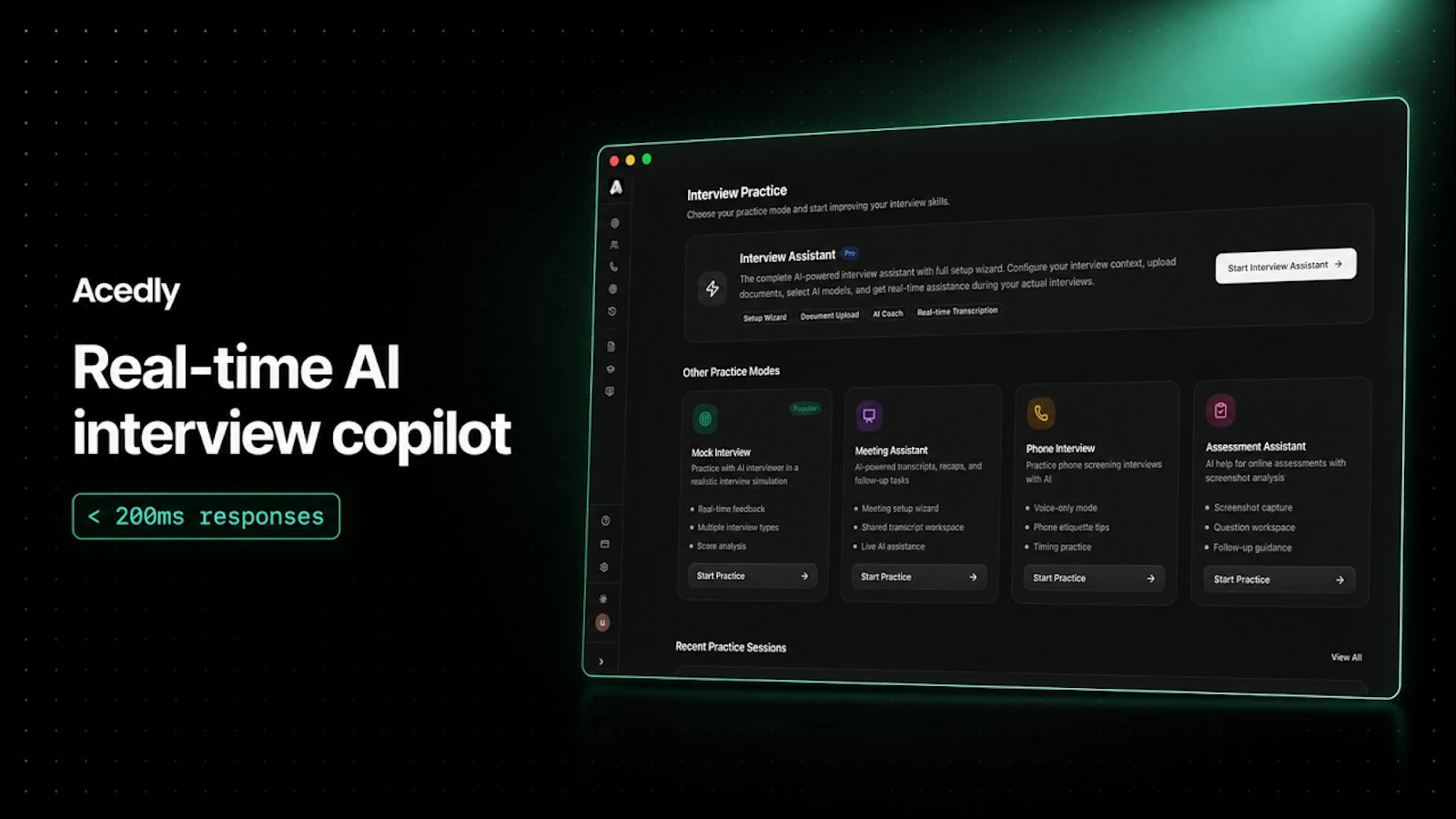 Acedly AI screenshot 1 (video preview)