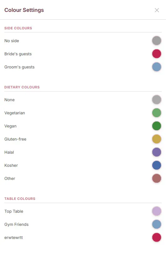 Wedding Table Planner - Seating Planner gallery image