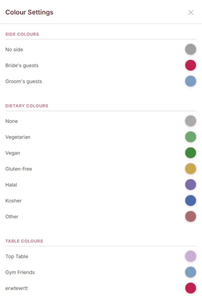 Wedding Table Planner - Seating Planner screenshot 3