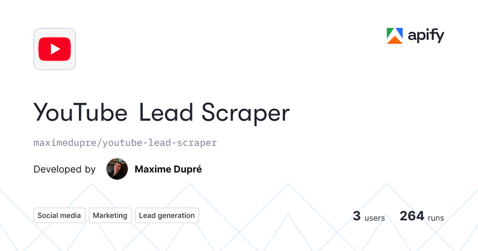 YouTube Lead Scraper screenshot 1