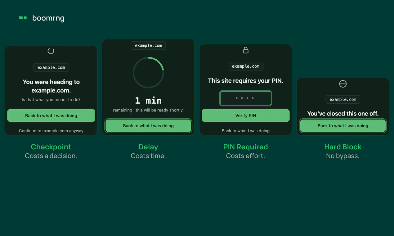 boomrng — intentional browsing gallery image