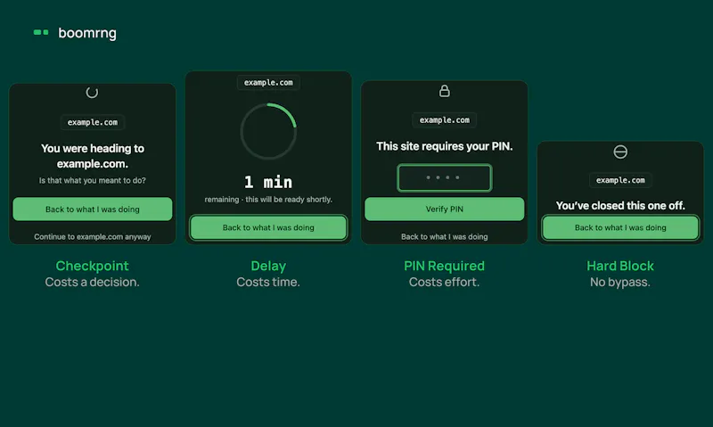 boomrng — intentional browsing screenshot 2