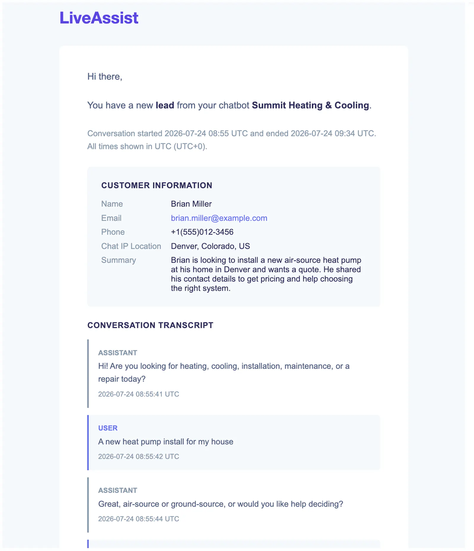 LiveAssist screenshot 4