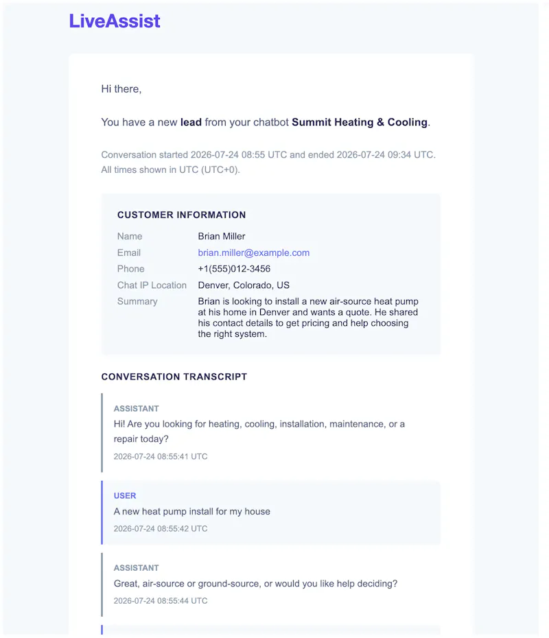 LiveAssist screenshot 4