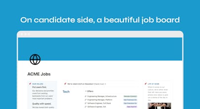 Hiring OS for Notion gallery image