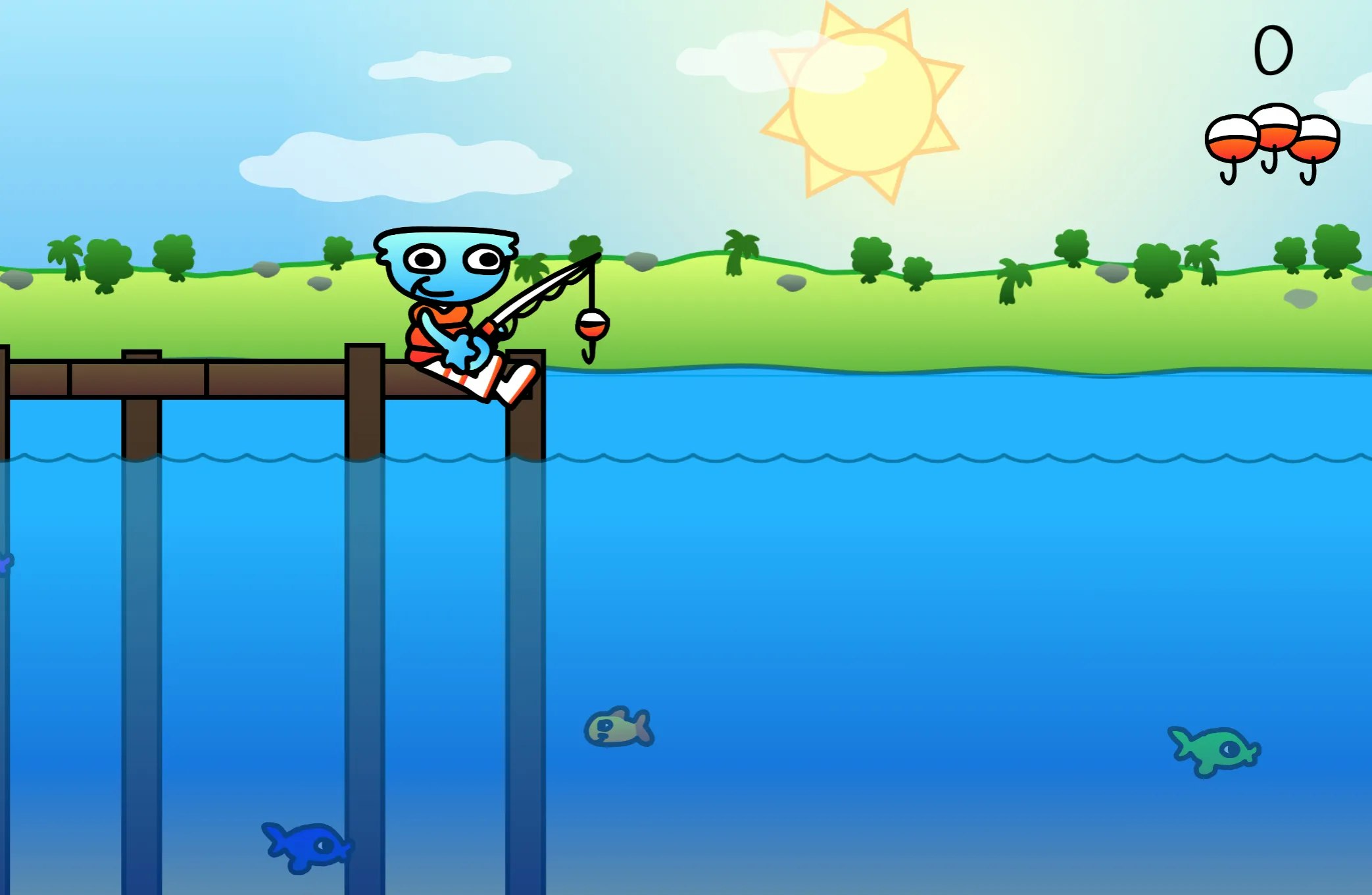 Play Fishing - Main product screenshot demonstrating key features and user interface