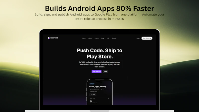 Untouch screenshot 1