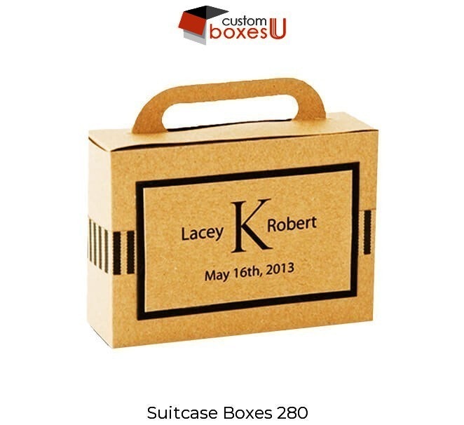 Cardboard Suitcase Boxes