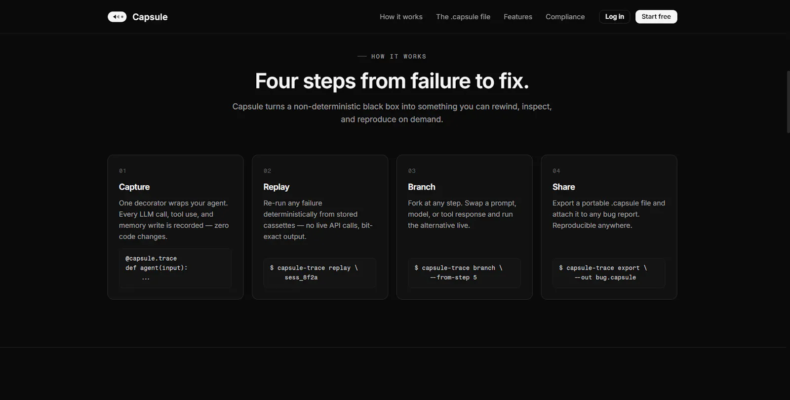 Capsule screenshot 2