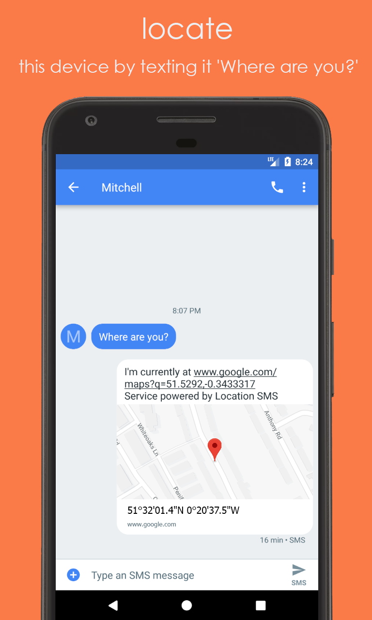 Location SMS Image