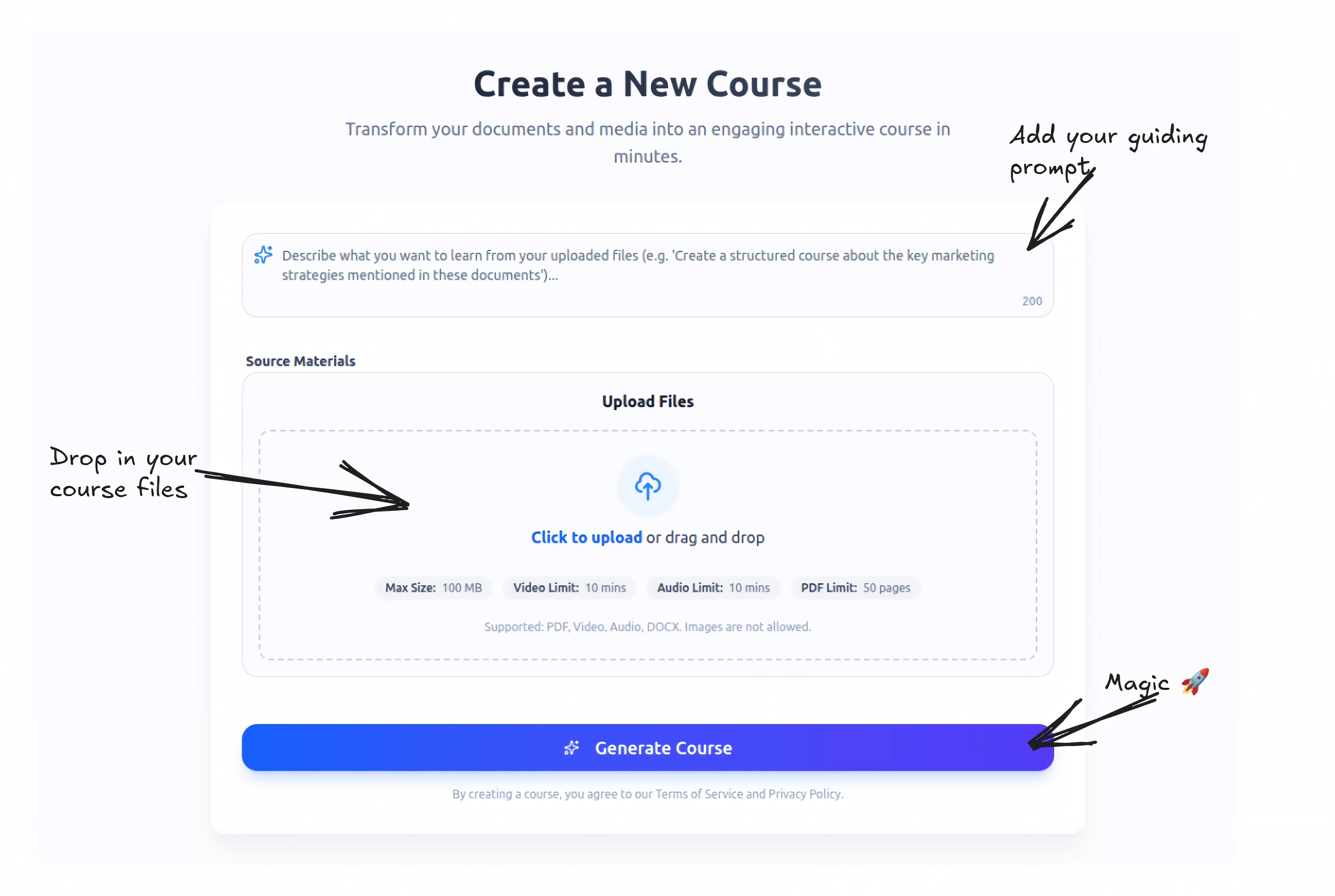 Lectry - AI-Powered Course Creation gallery image
