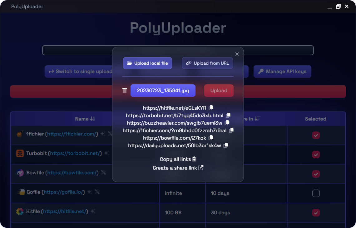 Poliuploader media 2