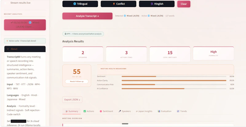 TranscriptAI screenshot 4