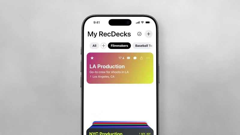 RecDeck screenshot 1 (video preview)