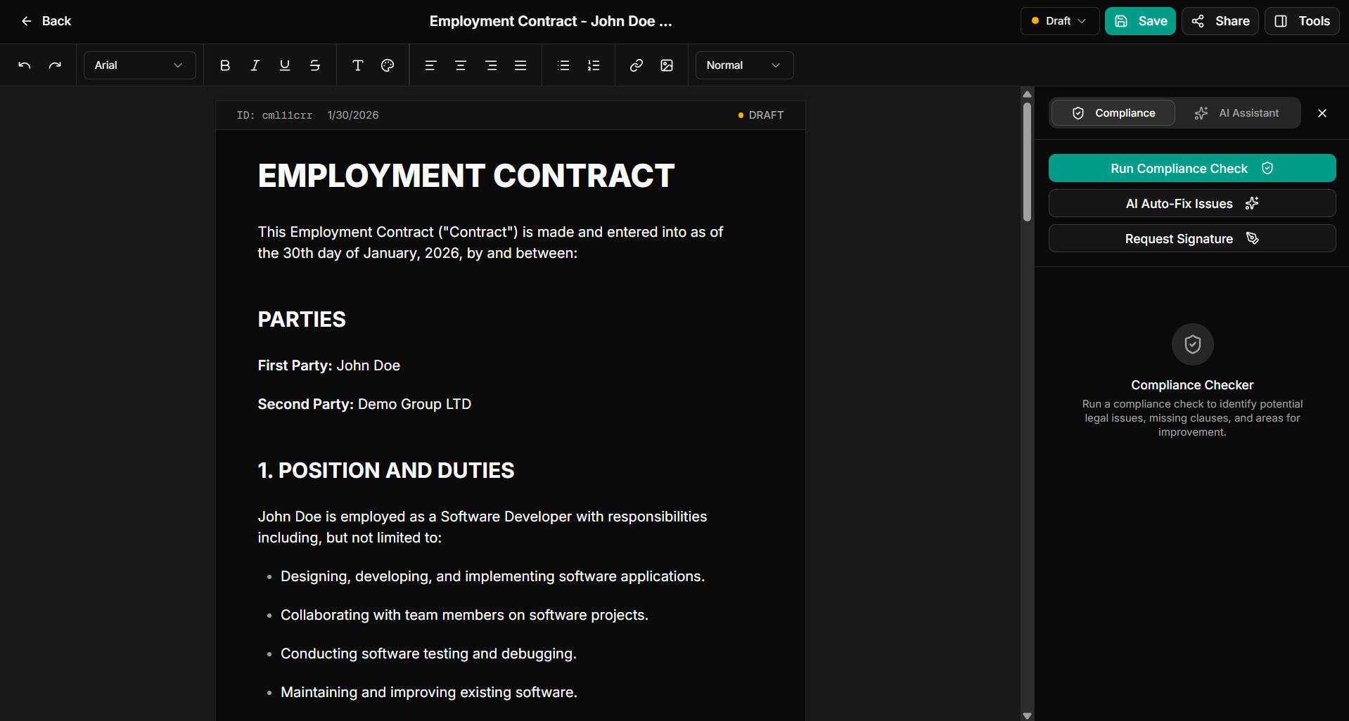 Largence - Screenshot 4 showing product features and functionality