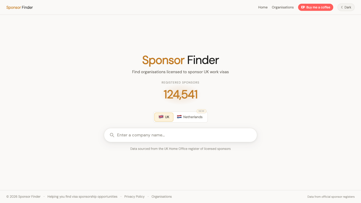 Sponsor Finder gallery image