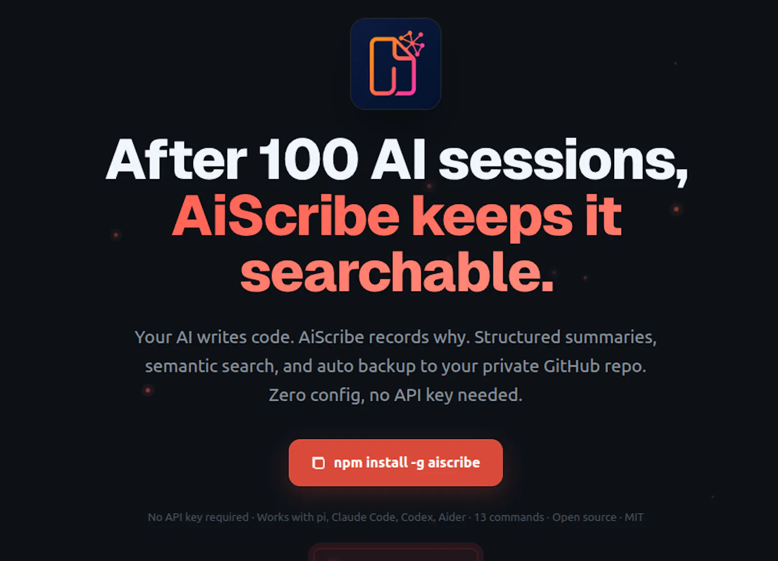 AiScribe - Store your ai coding session screenshot 8