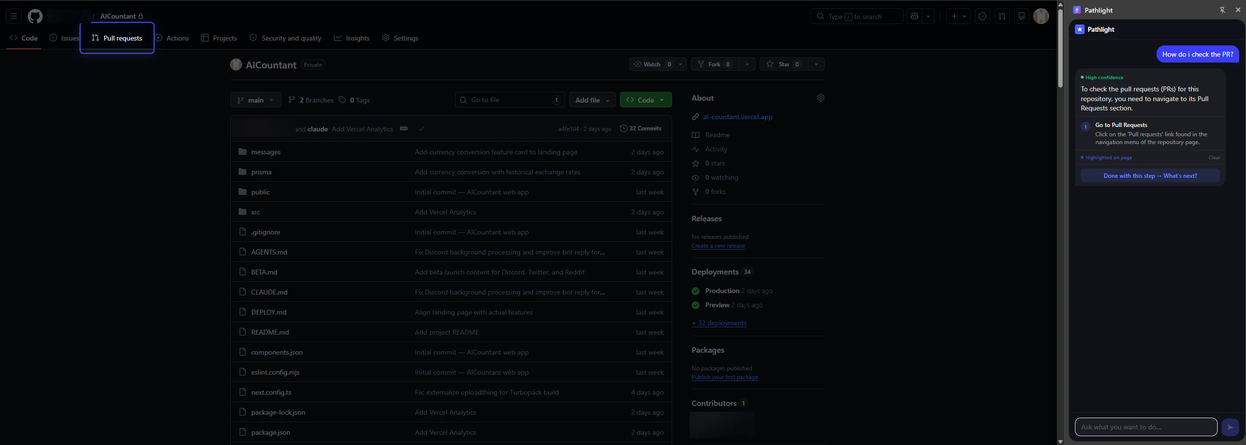 Pathlight: AI Guide for Any Website screenshot 3