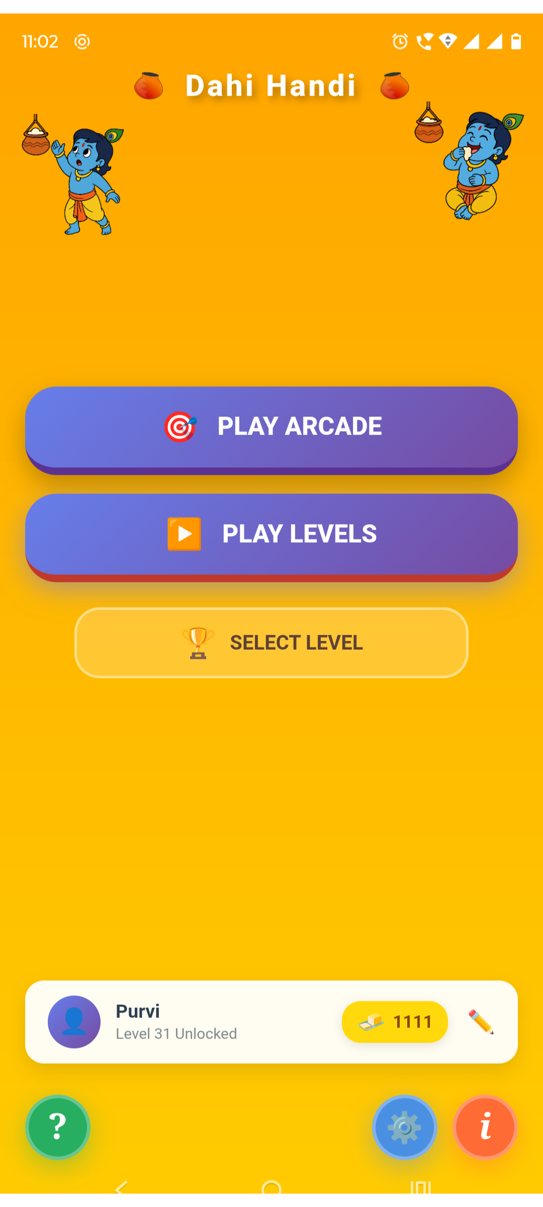 Dahi Handi Game - Made for Naughty Kids - Screenshot 3 showing product features and functionality