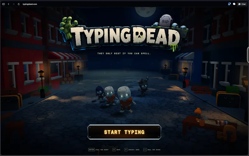 Typing Dead screenshot 1