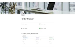 Free E-Commerce Tracker in Notion media 1