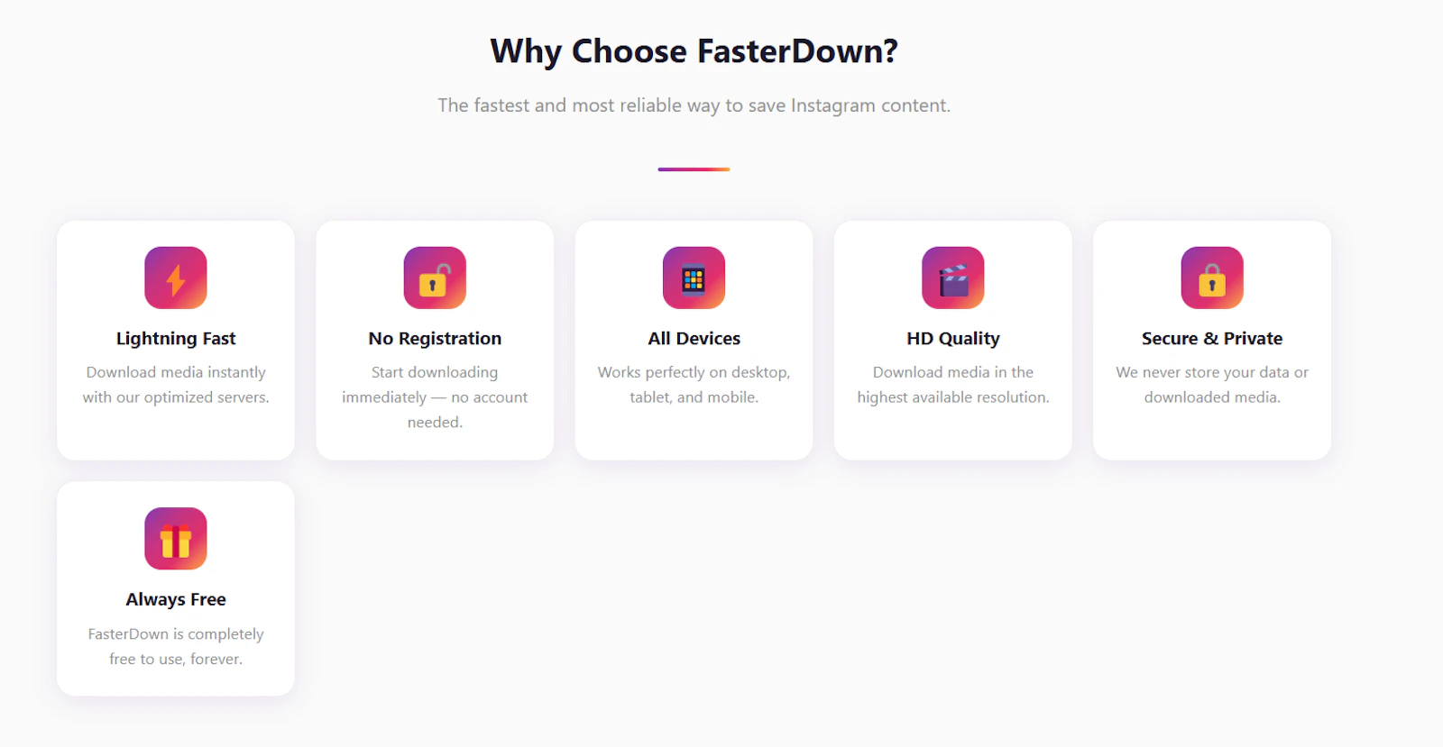 FasterDown screenshot 2
