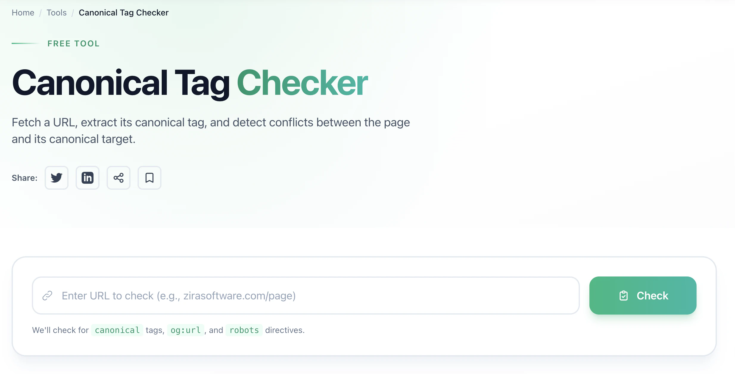 Canonical Tag Checker logo