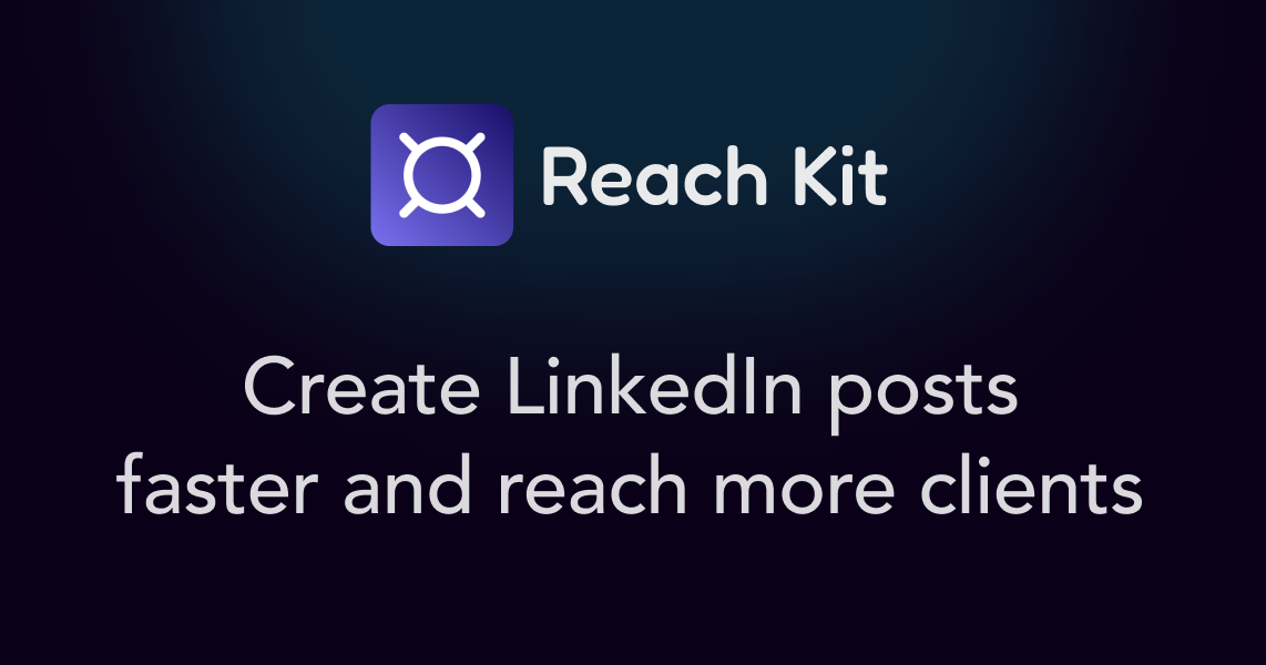 Mídia 3 de Kit de alcance - Crie posts do LinkedIn mais rápido