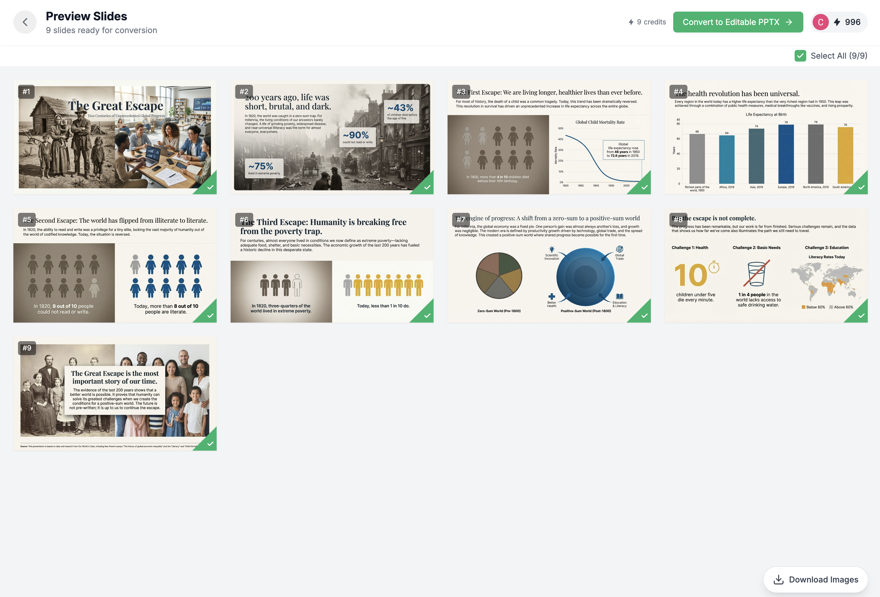 Codia AI NoteSlide - Screenshot 2 showing product features and functionality