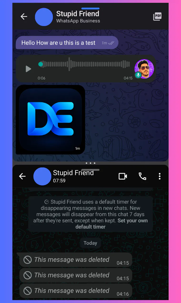 Realert: See Deleted Messages gallery image