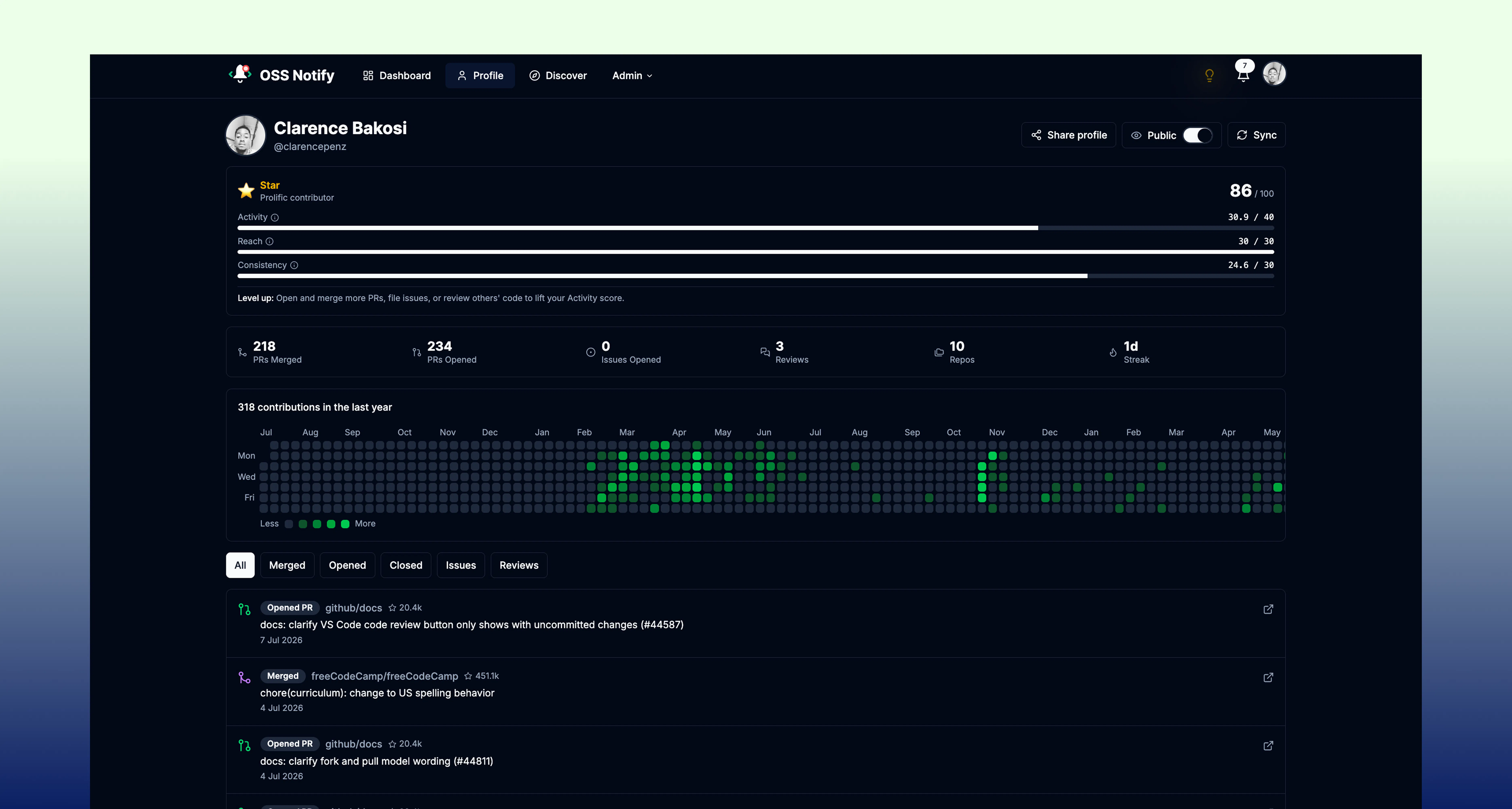 Oss Notify gallery image