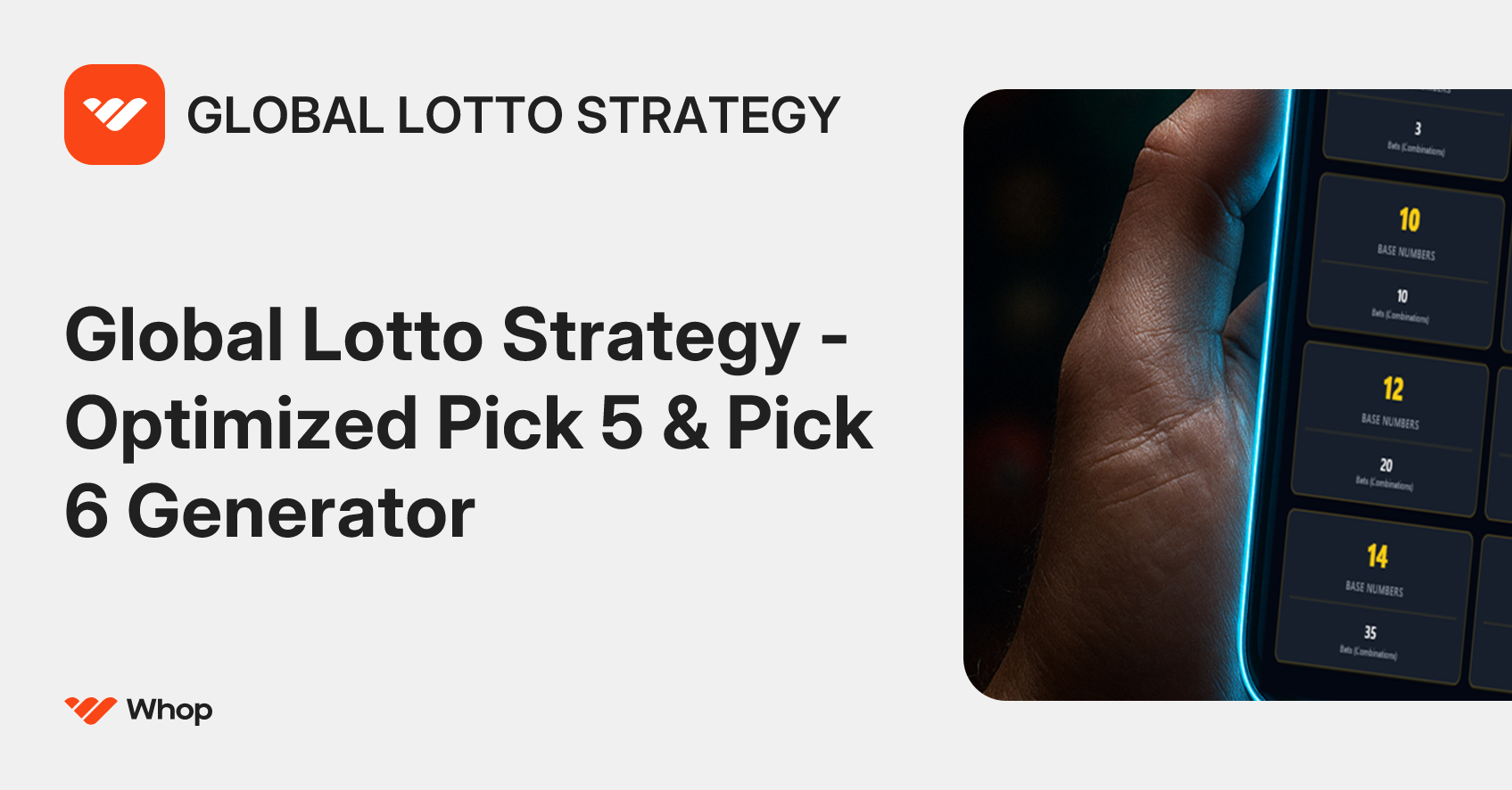 Pro lottery strategy tools gallery image