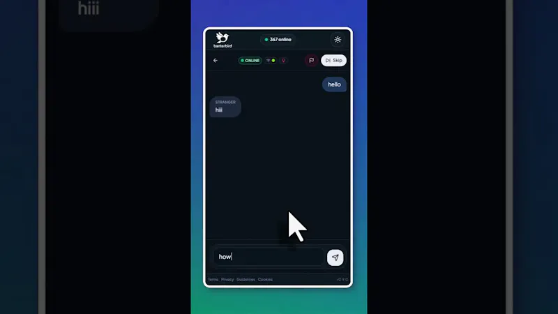 BanterBird screenshot 1 (video preview)